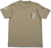 Attack on Titan Recon Corps T-shirt Sand Khaki / L