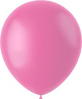 Folat - ballonnen Rosey Pink Mat 33 cm - 50 stuks