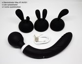 Wandvibrator - g spot - p spot - mannen - vrouwen - koppel vibrator - massage - koppels - clitoris stimulator - oplaadbaar - 10 standen