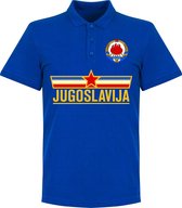 Joegoslavië Team Polo- Blauw - 5XL