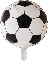 Voetbal folie ballon, 40 cm  Kindercrea