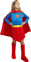 FUNIDELIA Supergirl kostuum voor meisjes - 7-9 jaar (134-146 cm) - Rood