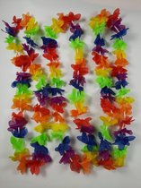 24x HAWAII BLOEMENKRANS MULTICOLOR