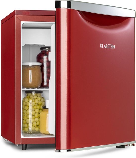 Concurrenten vergeetachtig kapitalisme Klarstein Yummy Mini koelkast 44 liter met vriesvak 3 liter , stijlvolle  handgreep in... | bol.com