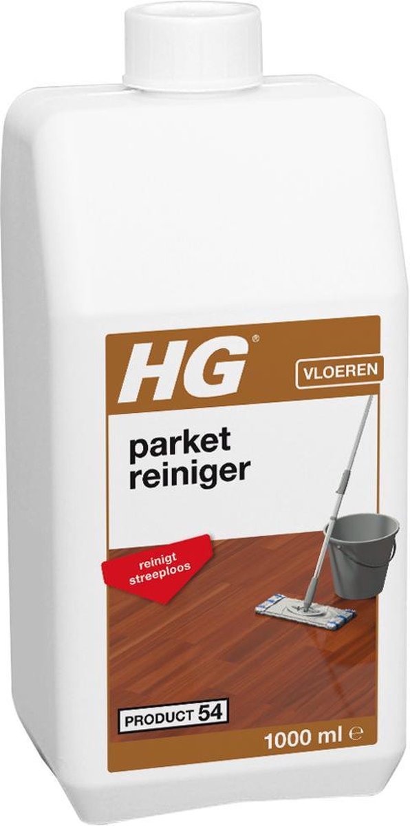 HG parketreiniger (HG product 54) - 1L - streeploos resultaat