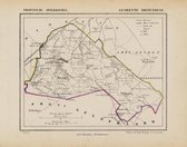 Historische kaart, plattegrond van gemeente Diepenheim in Overijssel uit 1867 door Kuyper van Kaartcadeau.com