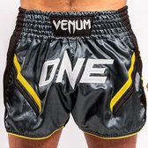 Venum ONE FC Impact Muay Thai Short Grijs Zwart Maat Venum Kickboks Muay Thai Shorts: S - Kids 9/10 Jaar | Jeans maat 28