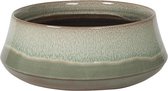 Plantenwinkel Bowl Fusion Mint mintgroene pot 33 cm ronde bloempot voor binnen