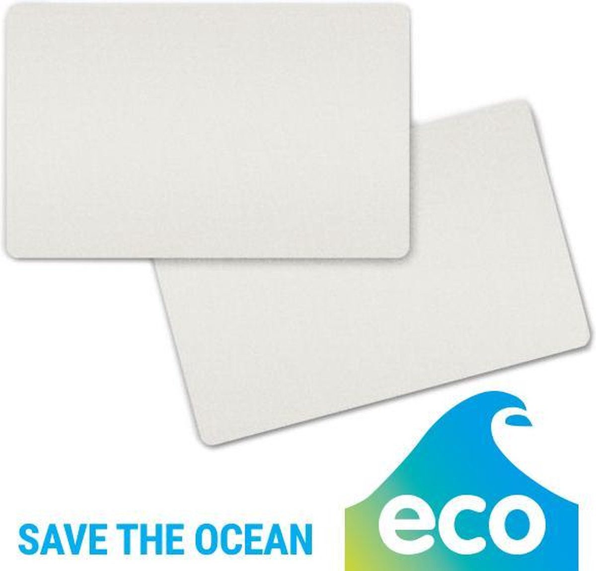 Gerecyclede Save the Ocean passen cards (100 stuks) milieuvriendelijk