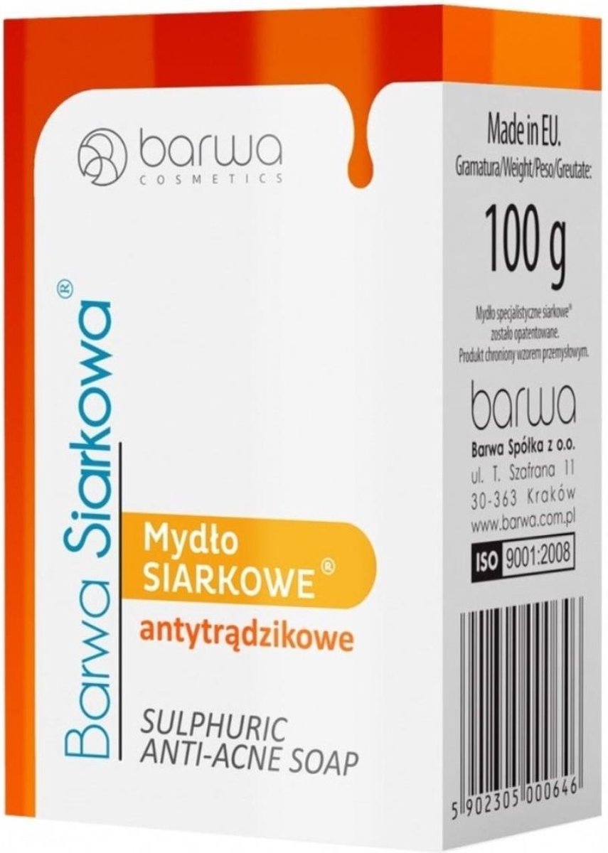 Color - Sulfuric Anti-Acne Soap 100G