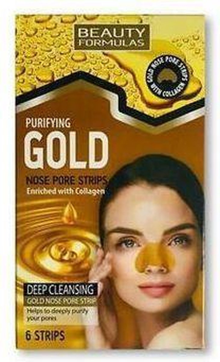Goedkoopste Beauty Formulas - Gold Nose Pore Strips