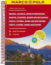 Croatia, Slovenia, Bosnia and Hercegovina Marco Polo Road Atlas