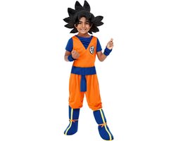 foto van FUNIDELIA Goku kostuum- Dragon Ball voor jongens - Maat: 135 - 152 cm