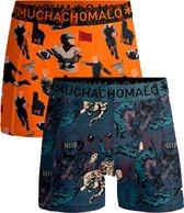 Muchachomalo Boxershort Heren  - 2 pack  - Sports - GRATIS keychain - Maat M
