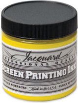 Jacquard Zeefdruk Inkt 118 ml Opaque Geel