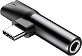 Splitter type USB C naar 3,5mm Jack