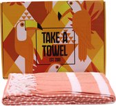 Hamamdoek - Take A Towel - fouta - 90x170 cm - 100% katoen - pestemal - TAT 4A-6
