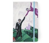 Softcover notitieboekje A6, Promenade, Chagall