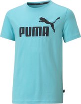 Puma Essentials kinder sport t-shirt - Blauw - Maat 176