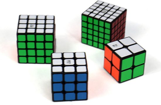 Afbeelding van het spel 4 in 1 Voordeelpakket - MoYu Cube - Breinbreker 2x2, 3x3, 4x4, 5x5