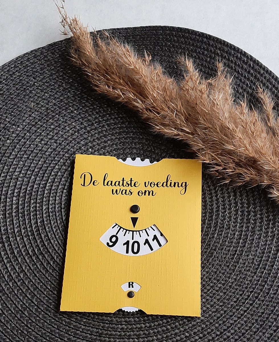 Precious beauty and more - Voedingskaart geel - Babyvoeding accessoires Precious beauty and more - Voedingskaart geel - Babyvoeding accessoires
