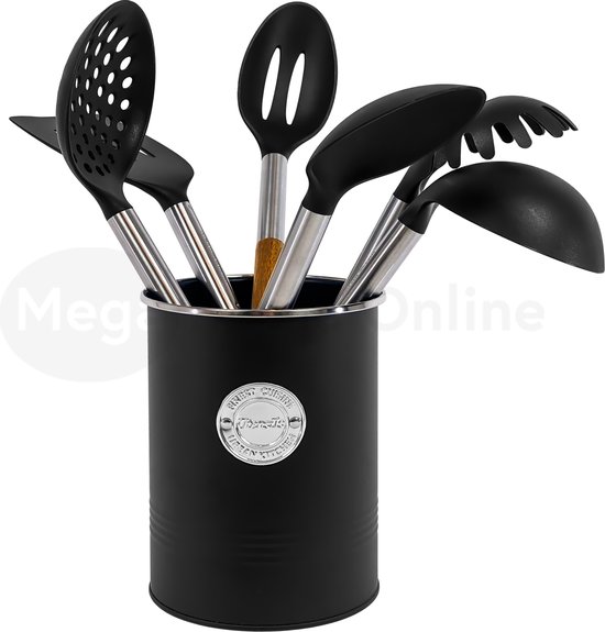 6 PCS Ménage en acier inoxydable ustensiles de cuisine Spatule