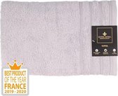 DONZA - Hotel Handdoek - Badhanddoek grijs 70x140 cm - Superzacht Gekamd katoen / 550 GSM Zware kwaliteit Badhanddoek - Hotel handdoek - badlaken - badhandoek - Super soft - Towels