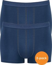 Sloggi Men 24/7 Short - heren boxers (2-pack) - blauw -  Maat: M