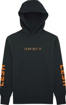 Lesh Get It Hoodie - Zwart - Heren - Vrouw - Unisex - Large - 100% Organisch Katoen