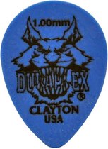 Clayton Duraplex small teardrop plectrums 1.00 mm 6-pack