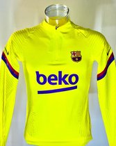 Nike F.C. Barcelona VaporKnit Men's Football Top (Geel) - Maat L