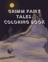 grimm fairy tales coloring book