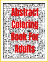 Abstract Coloring Book for Adults