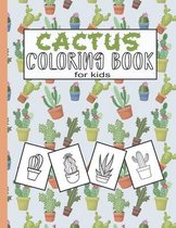 Cactus Coloring Book For Kids