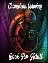 Chameleon Coloring Book For Adult