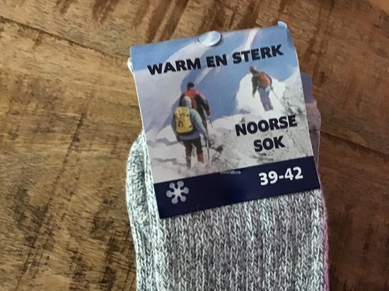 Noorse Sokken - Warme Sokken - 2 paar - Maat 39-42