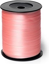 Sierlint / cadeaulint / verpakkingslint / krullint lichtroze 10mm x 250 meter (per spoel)