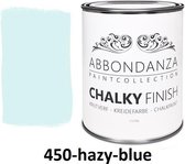 Abbondanza krijtverf Hazy Blue 450 / Chalkpaint 1L | Abbondanza krijtverf is perfect voor het verven van meubels, muren en accessoires