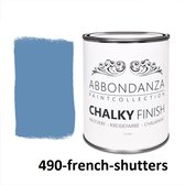 Abbondanza krijtverf French Shutters 490/ Chalkpaint 1L | Abbondanza krijtverf is perfect voor het verven van meubels, muren en accessoires