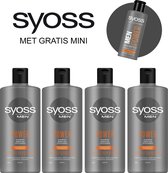 Syoss Men Shampoo Power Voordeelpak - Met gratis mini
