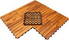 Terrastegels acaciahout - set van 9 - 30x30