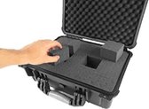 Koffer - Iron Case - Harde Cover voor Apple Macbook Air / Pro 11 inch | Zwart | Zelf Uitsnijden| Accessoires voor Laptops / Bescherming / Protectie| Waterdicht