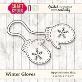 CW035 metal cutting die Winter Gloves 5