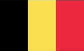 Vlag België 150 cm x 300 cm - Vlag Belgie thema feest party EK