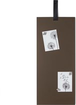 Magneetbord Aimant Rechthoek anodic brown 35x80