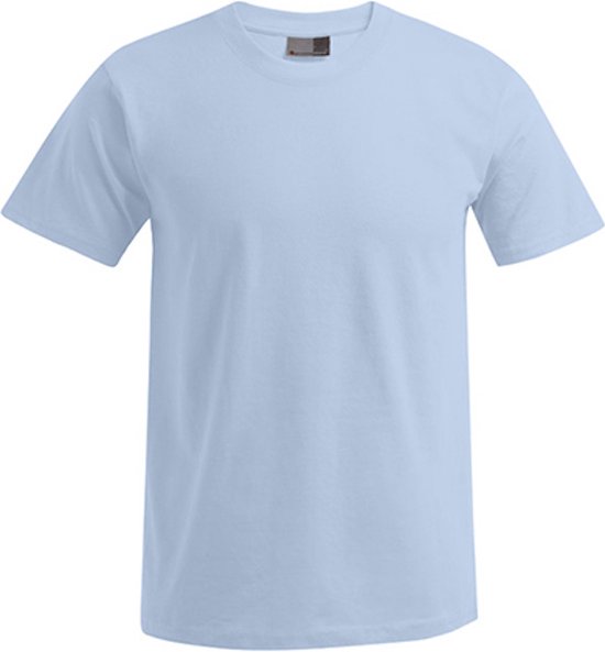 Herenshirt 'Premium T' met ronde hals Baby Blue - XL