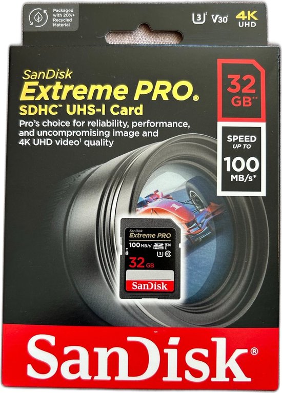 SanDisk 64 Go Extreme PRO SDXC, carte mémoire, jusqu'à 170 MB/s UHS-I  Classe 10, U3, V30 : : Informatique