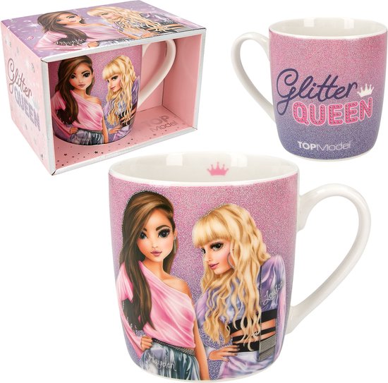 Depesche - TOPModel beker - GLITTER QUEEN van Depesche — afbeelding 2