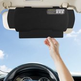 Pare-soleil de voiture pare-soleil Extension Protection de fenêtre pare-soleil Anti-éblouissement pour siège conducteur ou passager 1pc noir