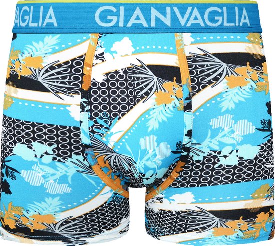 Boxershort Heren | Gianvaglia | 10 Pack | Katoen | Maat L | Plant Print | Ondergoed Heren | Onderbroeken Heren | - Gianvaglia